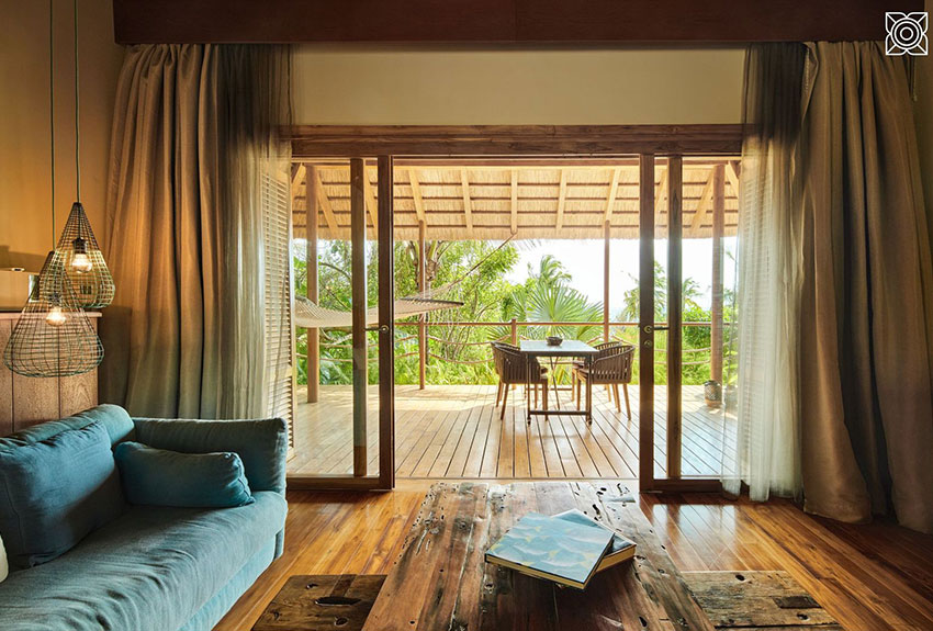 Jacuzzi Suite bedroom at Zuri Zanzibar